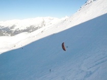 Paragliding in Gers bowl